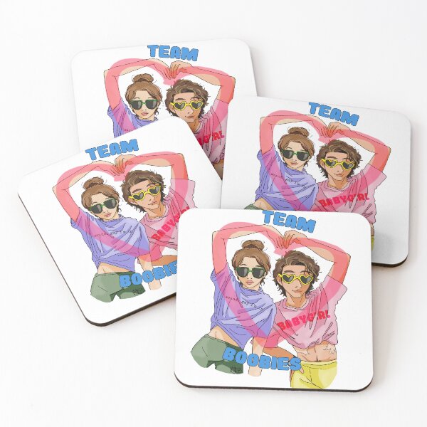 Artikelvorschau, Team Tölpel - Stranger Things Steve und Robin entworfen und verkauft von brightlypainted.