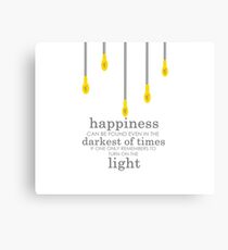 happiness // albus dumbledore Canvas Print