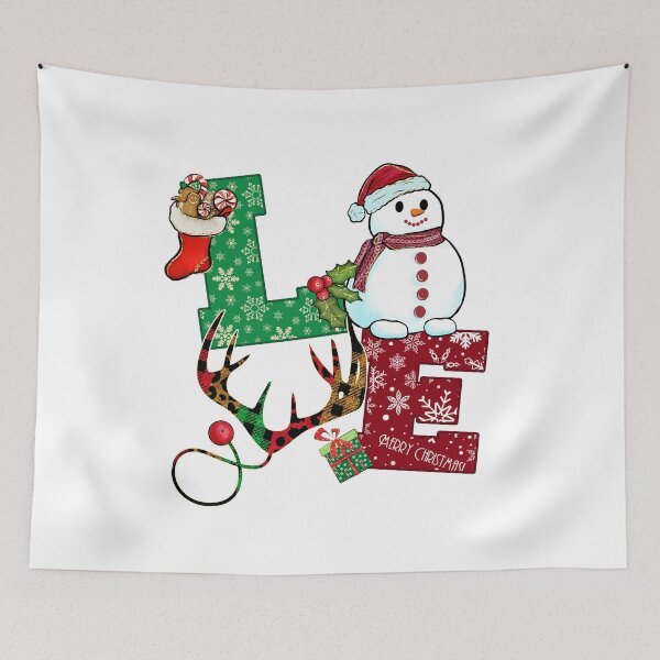Item preview, Love, a cute Christmas design for t-shirt and gift ideas. designed and sold by simplydesignart.
