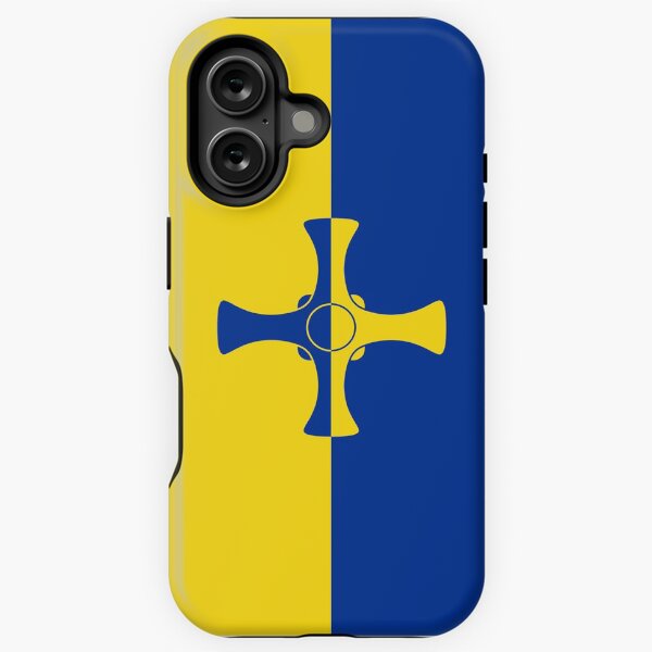 Item preview, County Durham Flag Phone Cases II designed and sold by mpodger.