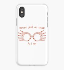 Luna Lovegood Glasses iPhone Case