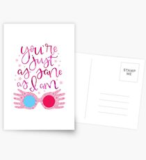 You're Just As Sane as I Am Postcards