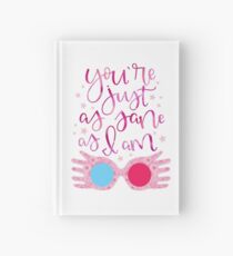 Cuaderno de tapa dura Estás tan cuerdo como yo lo estoy