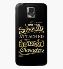 Ich bin zu emotional an fiktionale Charaktere gebunden Hülle & Skin für Samsung Galaxy
