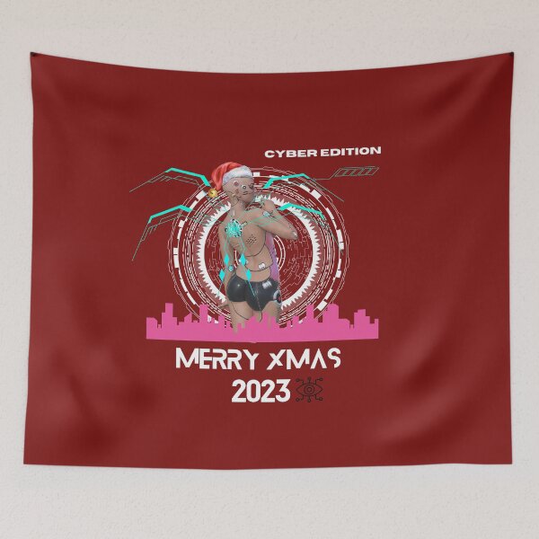 Item preview, Cyber girl on XMas designed and sold by TNDshirts.