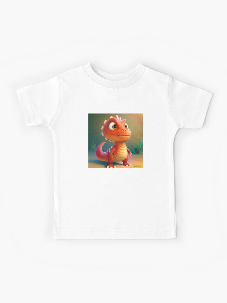 Baby Dinosaur Dino Bambino David Kids T-Shirt