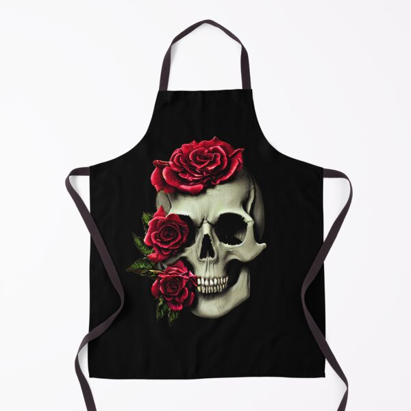 Item preview, Rose and skull artwork designed and sold by DopeDesign111.