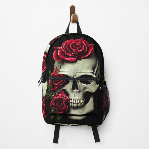 Item preview, Rose and skull artwork designed and sold by DopeDesign111.