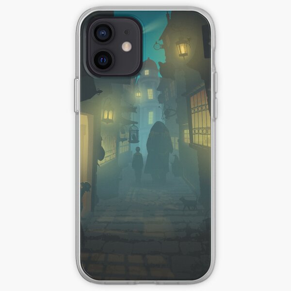 callejón diagón Funda blanda para iPhone