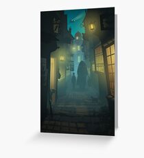 Diagon Alley Greeting Card