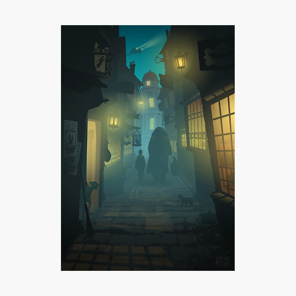 Diagon Alley Photographic Print
