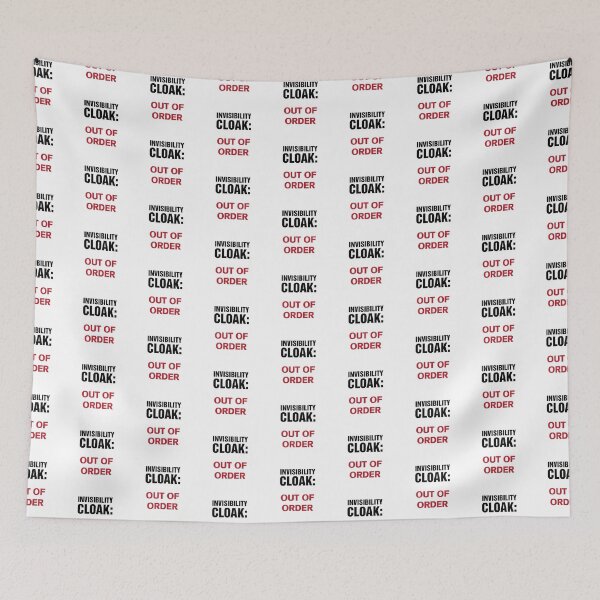 Item preview, Invisibility Cloak: Out of Order designed and sold by Venus Complete.