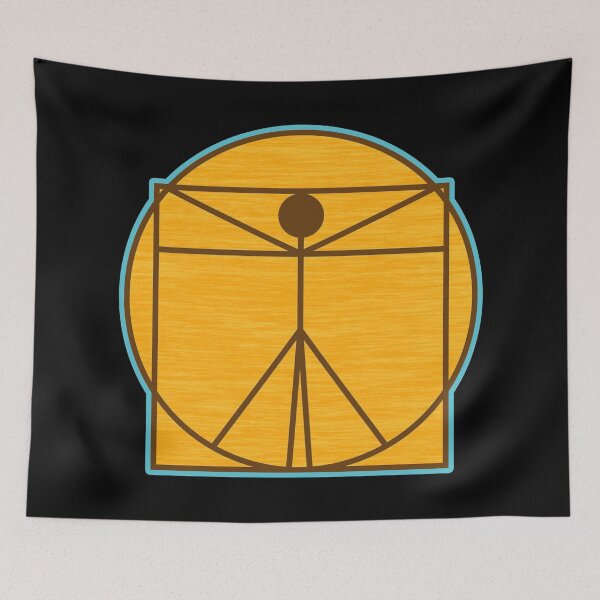 Item preview, Vitruvian Stick Man designed and sold by Cavemen.