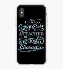 Vinilo o funda para iPhone Estoy demasiado apegado emocionalmente a los personajes ficticios # 2