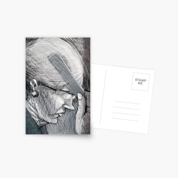 Elderly woman Postcard