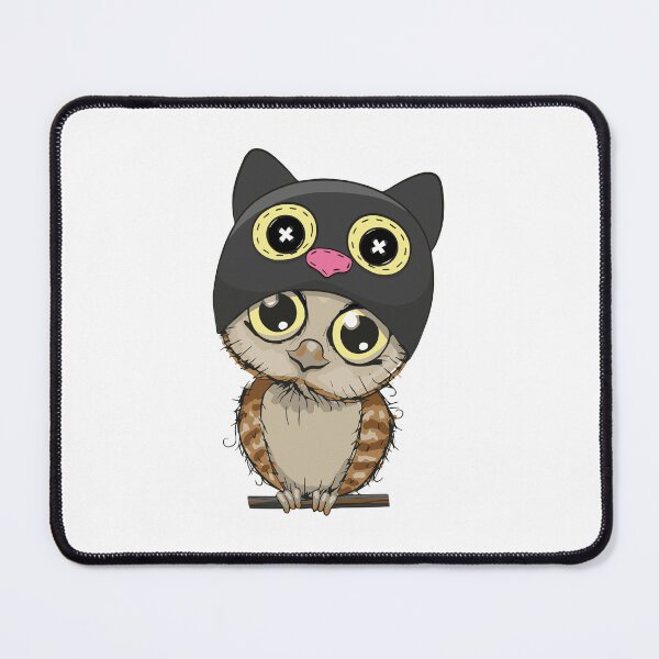 Item preview, A Cat And An Owl Funny Pet Owner - cute cutie catowl or owlcat designed and sold by The Patootoos.