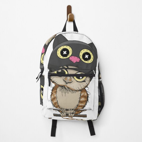Item preview, A Cat And An Owl Funny Pet Owner - cute cutie catowl or owlcat designed and sold by The Patootoos.