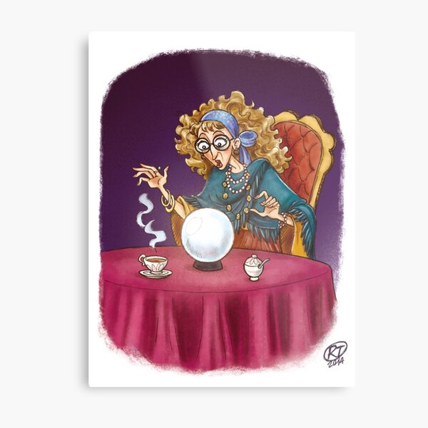 The seer Metal Print