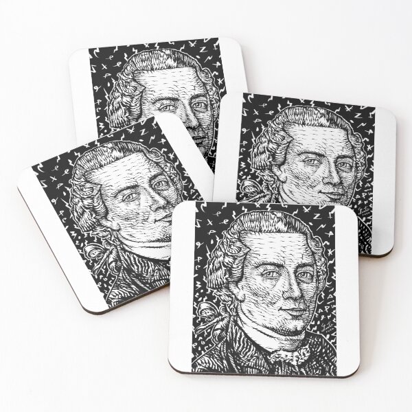 Item preview, IMMANUEL KANT ink portrait designed and sold by lautir.