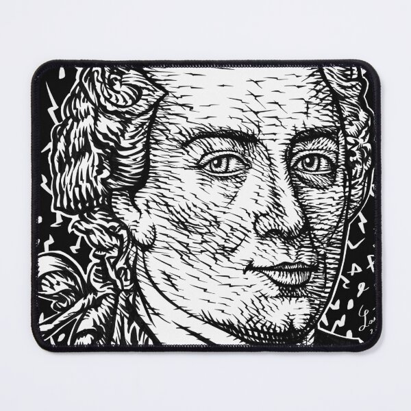 Item preview, IMMANUEL KANT ink portrait designed and sold by lautir.