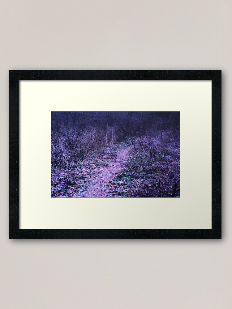 Thumbnail 1 of 7, Framed Art Print, Walking into Halloween designed and sold by Mallorn.