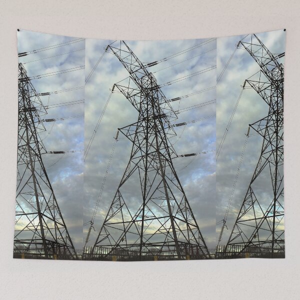Item preview, Electricity Pylon designed and sold by pinkal.