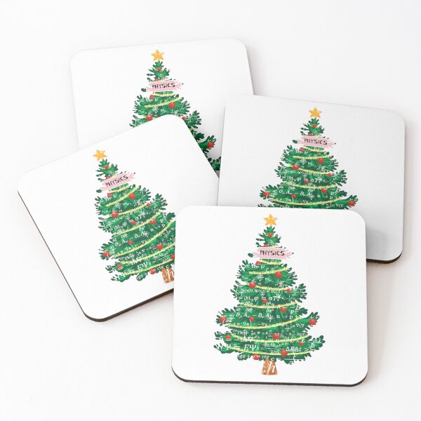 Item preview, Christmas tree with physics vibes, for physics and science lovers designed and sold by NoetherSym.