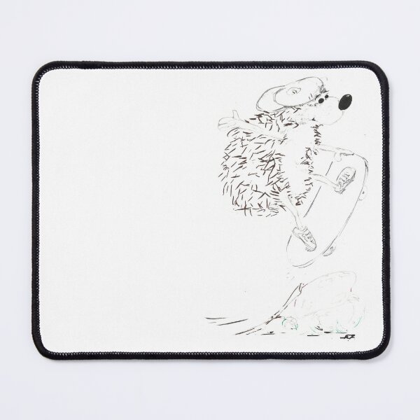 Item preview, Skateboarding hedgie designed and sold by sziebenrita.