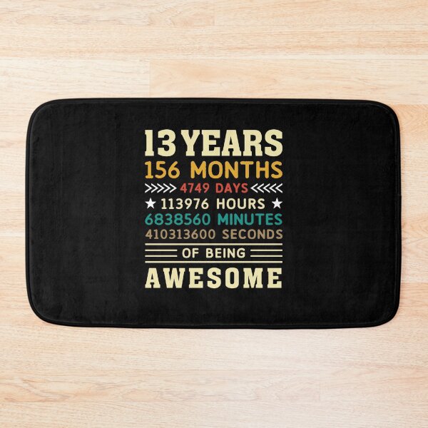 Item preview, 13 Years 156 Months 4749 Days Birthday Gift designed and sold by 1681830934131.