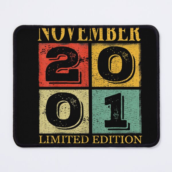 Item preview, 21 Years Old Awesome Since November 2001 21st Birthday Gifts T-Shirt designed and sold by DaunJarvia.