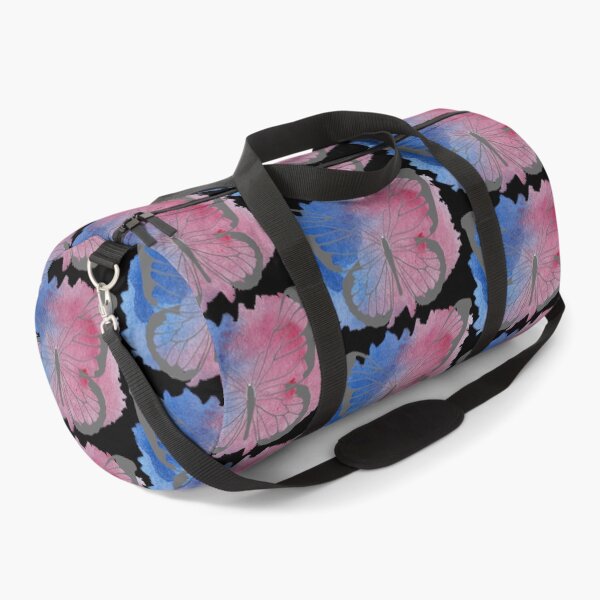 Item preview, Abstract Metallic Silver Flying Butterfly Over Blue And Pink Watercolour Paint Splash. Abstract Design, Funky Image, Minimalist Art. designed and sold by Jason123za.
