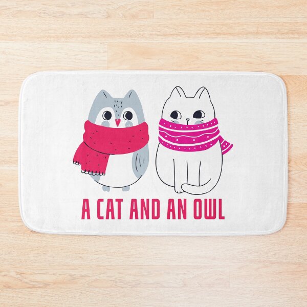 Item preview, A Cat And An Owl Funny Pet Owner - cute cutie catowl or owlcat designed and sold by The Patootoos.