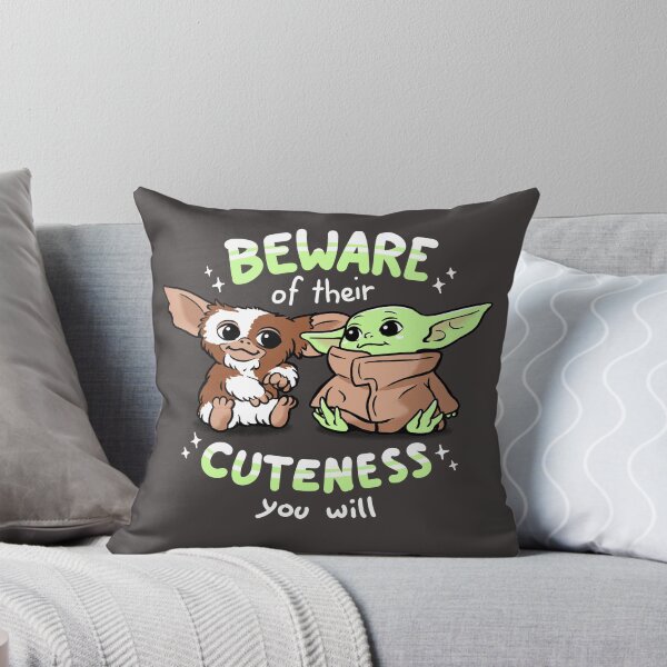 Cute Gizmo et l'Enfant vert Coussin