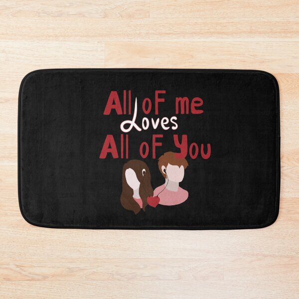 Item preview, All of me love All of you design with couple who listen to the heart designed and sold by Karyna Hordetska.