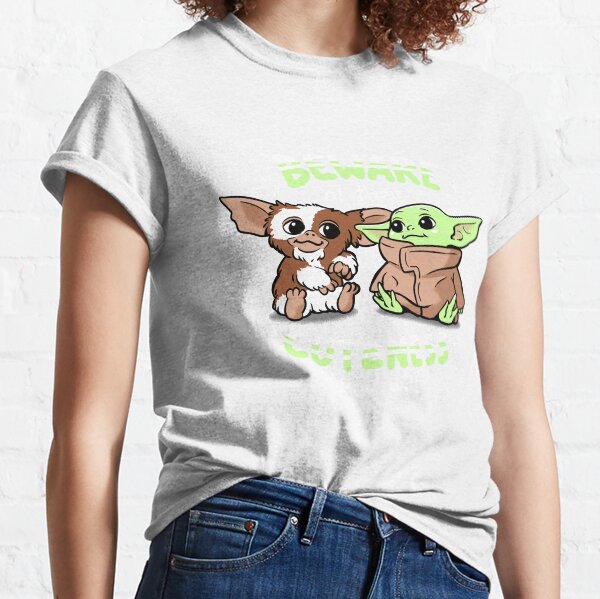 Cute Gizmo et l'Enfant vert T-shirt classique