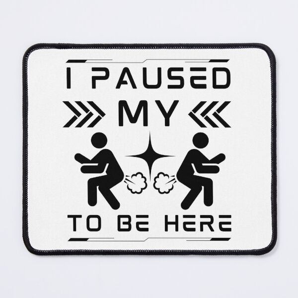 Item preview, i paused my favorite toilet to be here, funny toilet meme, toilet lovers, gifts designed and sold by MokonoKokoro.