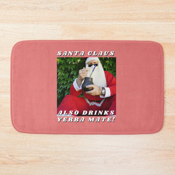 Item preview, Santa Claus Also Drinks Yerba Mate Christmas Energy Drink designed and sold by facePale.