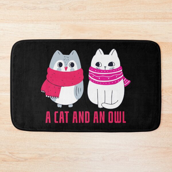 Item preview, A Cat And An Owl Funny Pet Owner - cute cutie catowl or owlcat designed and sold by The Patootoos.