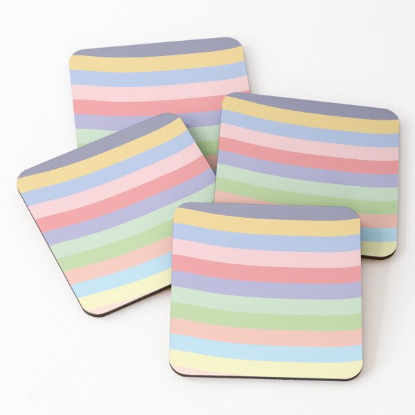 Item preview, Pastel Colors Stripes Pattern designed and sold by MakeitMelo.