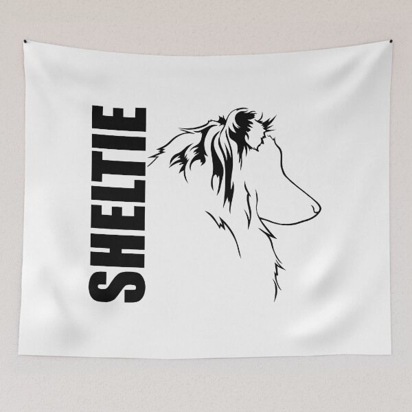 Item preview, Sheltie Shetland Sheepdog Dog Profile Herding Dog designed and sold by dogarts.