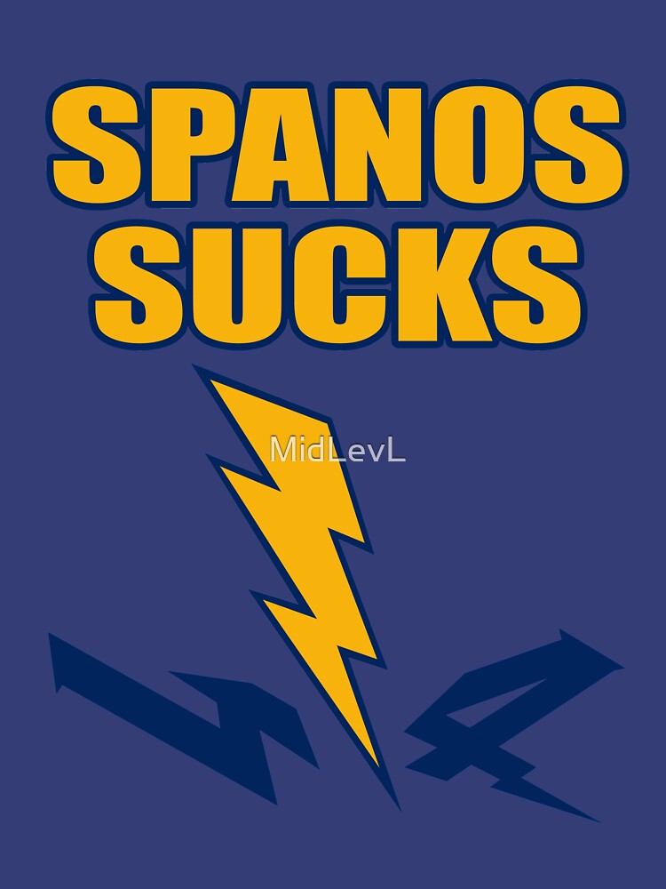 Spanos Sucks San Diego Chargers T-Shirt | Essential T-Shirt