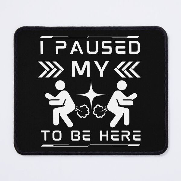 Item preview, i paused my favorite toilet to be here, funny toilet meme, toilet lovers, gifts designed and sold by MokonoKokoro.