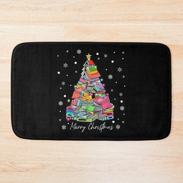Item preview, Merry Christmas Tree Love Reading Books Librarian Xmas Tree designed and sold by IsraelCastro.