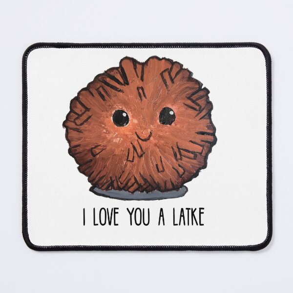 Item preview, I Love You a Latke designed and sold by artsbycheri.
