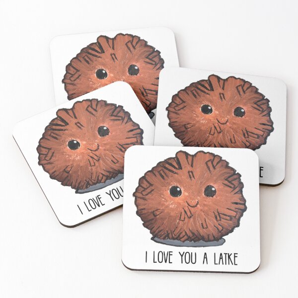 Item preview, I Love You a Latke designed and sold by constellationartswellness.
