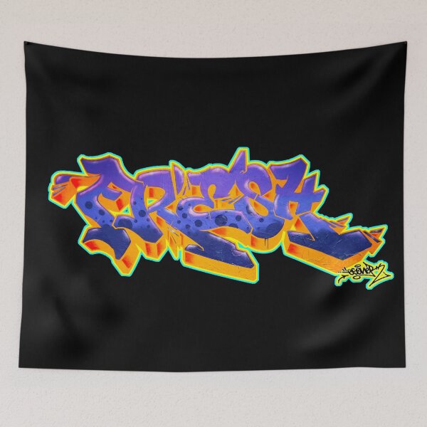 Item preview, FRESH GRAFFITI BY ESONER designed and sold by GraffitiBomberZ.