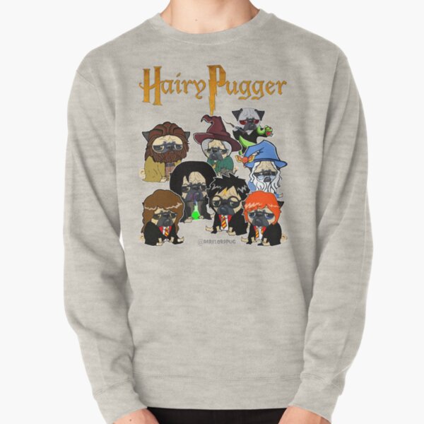 Hairy Pugger Pullover Sweatshirt