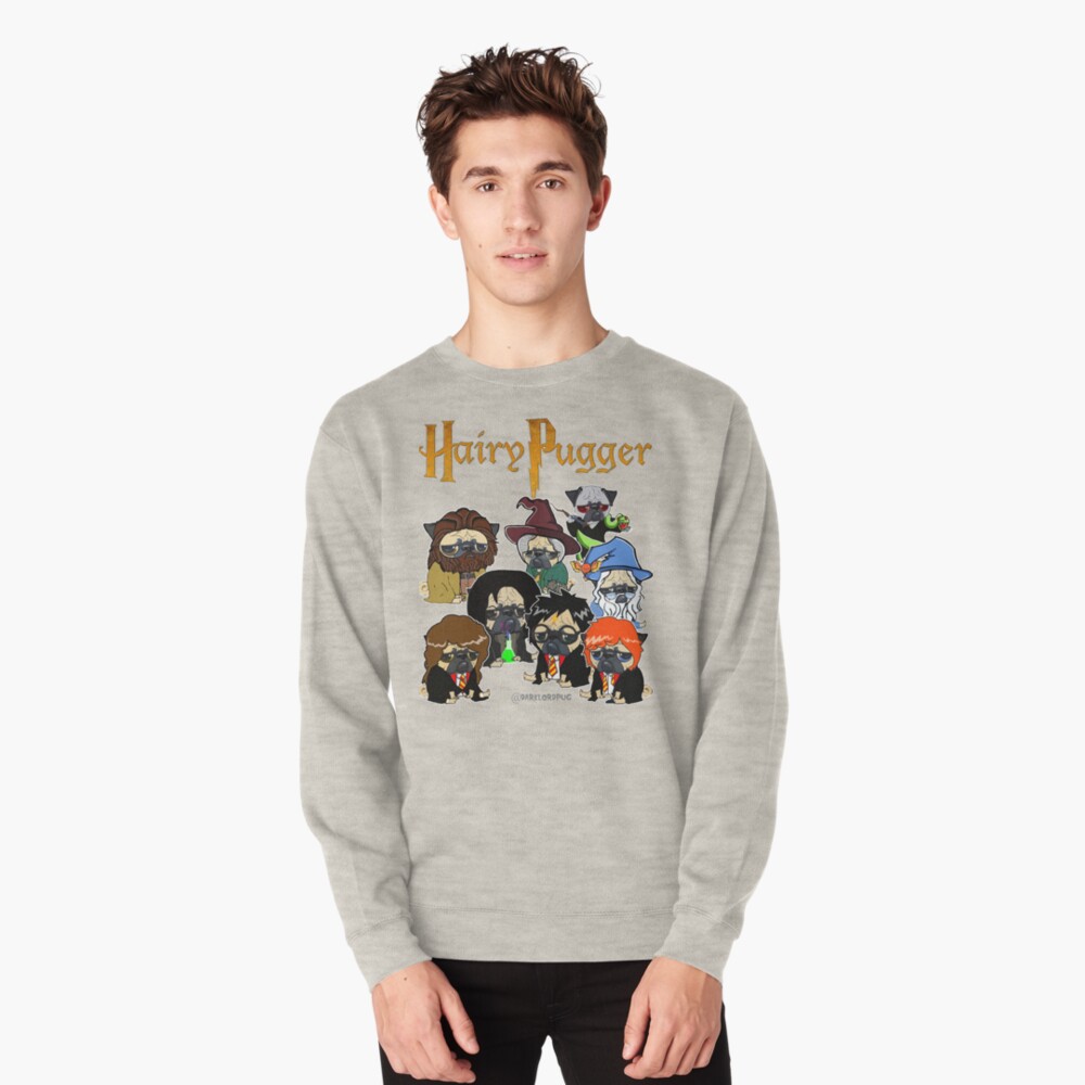 Hairy Pugger Pullover Sweatshirt