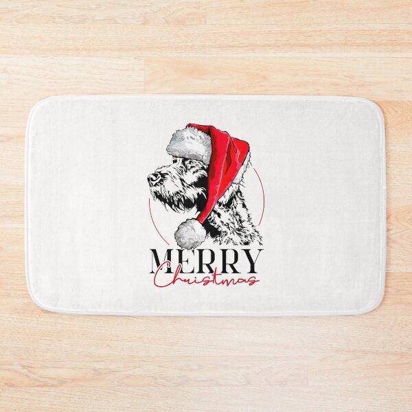 Item preview, Santa German Wirehaired Pointer Merry Christmas Dogs designed and sold by dogarts.