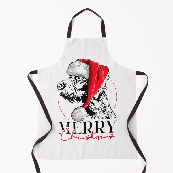 Item preview, Santa German Wirehaired Pointer Merry Christmas Dogs designed and sold by dogarts.